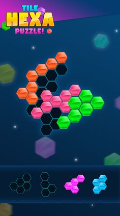 Tile Hexa Merge Block Puzzle - Screenshot 1