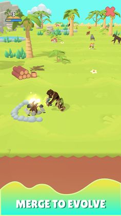 Merge Human Evolution - Screenshot 1