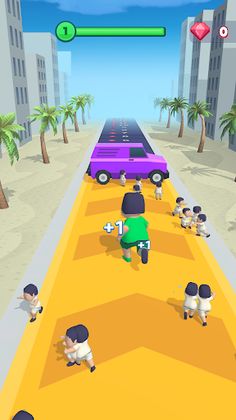 Crowd Run Over - Screenshot 3