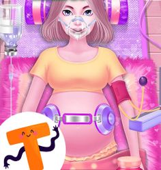 العاب توليد الام - مكياج و تلب - Screenshot 3