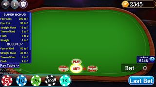Crazy Four Poker - Screenshot 2