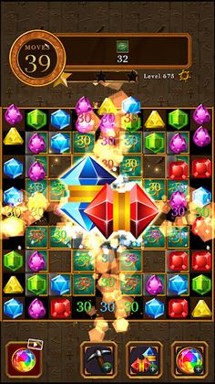 Magic Pharaoh Jewels : Match 3 - Screenshot 3