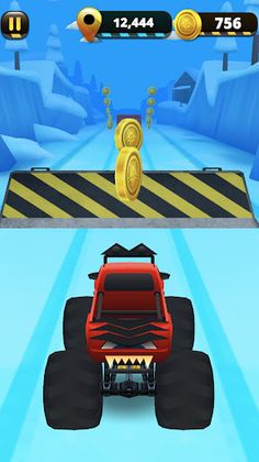 Monster Truck 3D Runner - Screenshot 3