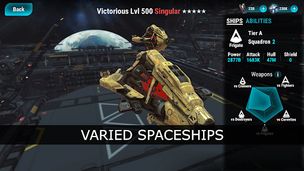 Stellar Wind Idle: Space RPG - Screenshot 1