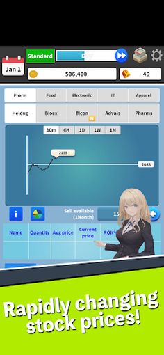 Stock Game - Capitalism - Screenshot 1