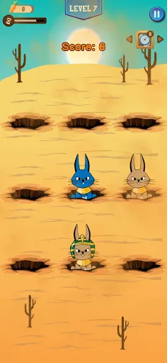 Whack a Bunny –Tap Hole Puzzle - Screenshot 4