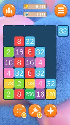 2048 Merge Falling Puzzle - Screenshot 1