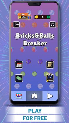Bricks & Balls Breaker - Screenshot 1