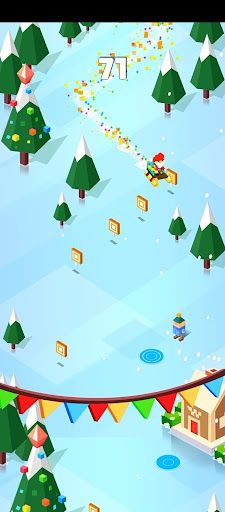Santa Skiing - Screenshot 3