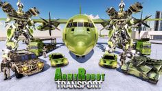 US Army Tank Robot Cargo Plane - Screenshot 3