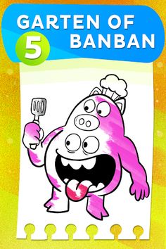 Garten Of BanBan 5 Coloring - Screenshot 3