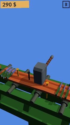 Perfect Knock - Hammer rush 3D - Screenshot 1