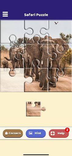Safari Jigsaw Puzzle - Screenshot 1