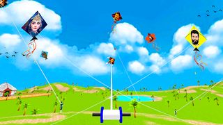 Osman Gazi kite flying 3d game - Screenshot 2