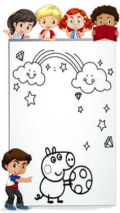 The pig coloring pepp - Screenshot 3