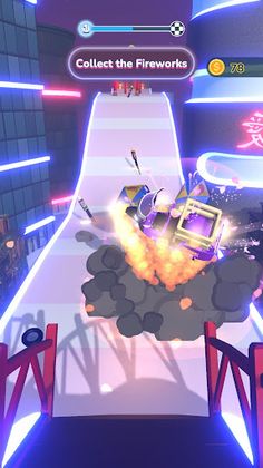 Fireworks Runner - Screenshot 4