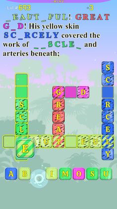 Frankenstein Crossword - Screenshot 3