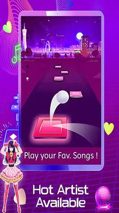 OSHI NO KO Tiles Piano My Star - Screenshot 2