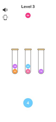 2048 Bubble Sort - Screenshot 1