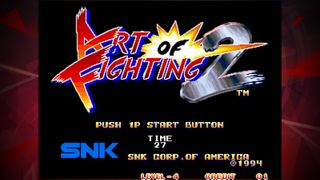 ART OF FIGHTING 2 ACA NEOGEO - Screenshot 1