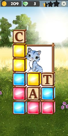 Crush & Learn - Drop Letters - Screenshot 1