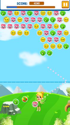 Blossom Shooter Cartoon - Screenshot 4