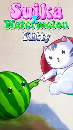 Suika x Watermelon Game: Kitty - Screenshot 1