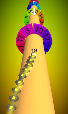 Helix Snake Block-Double Jump - Screenshot 3