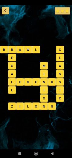 MOBA Crossword - Screenshot 1