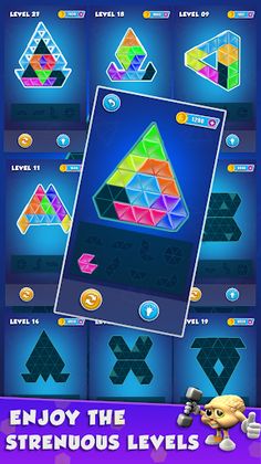 Block Triangle Puzzle Tangram - Screenshot 1