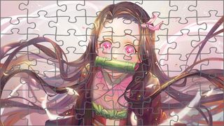 Kamado Nezuko Game Jigsaw - Screenshot 2