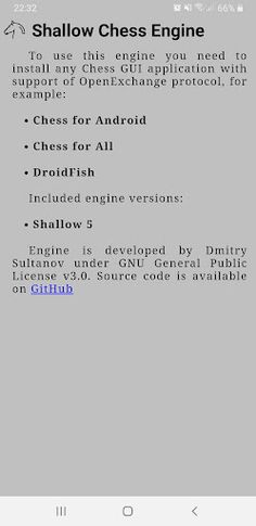 Shallow Chess Engine - Screenshot 1