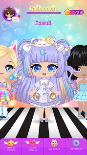 Chibi Dress Up Beauty Salon - Screenshot 1