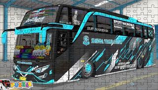 Mod Bus Basuri Puzzle Jigsaw - Screenshot 1