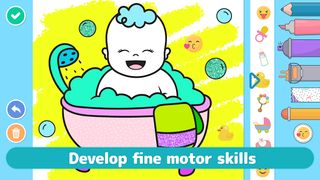 Babies coloring & drawing book - Screenshot 3