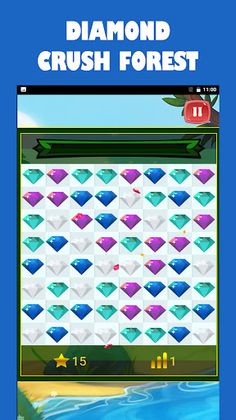 Diamond Crush Forest - Screenshot 2