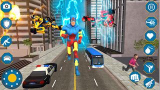 Police Rope Hero Spider Games - Screenshot 3