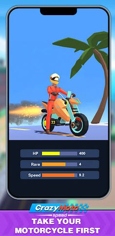 Crazy Moto - Screenshot 2