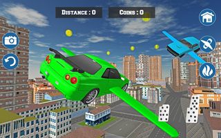 Futuristic Real Flying Car 3D - Screenshot 2