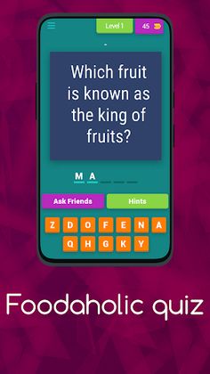 Foodaholic Quiz - Screenshot 2