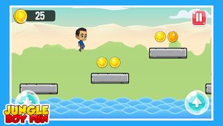 Jungle Boy Fun: Running Advent - Screenshot 1