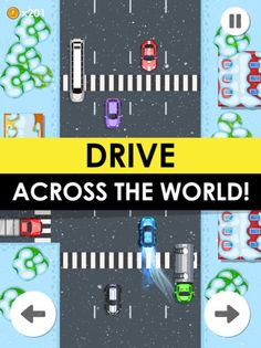 Drive Fast - 2d Retro Racing - Screenshot 3