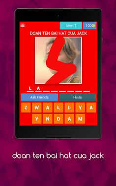đoán tên bài hát của jack - Screenshot 1