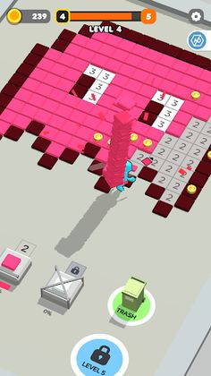 Tile Craft 3D - Pixel Paint - Screenshot 2