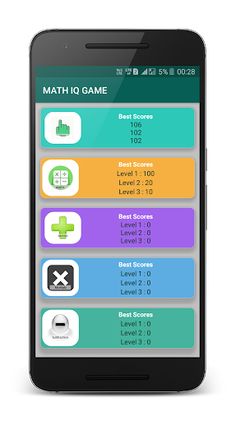 MATH BRAIN GAMES : Mind workou - Screenshot 1