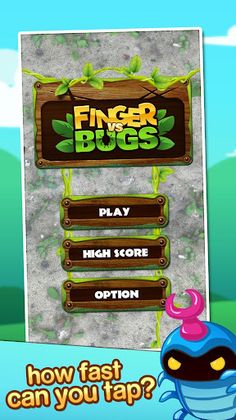Finger vs bugs: fun and addict - Screenshot 1