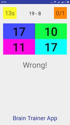 Brain Trainer - Screenshot 4