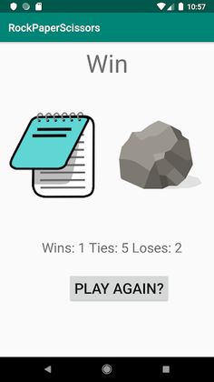 Rock, Paper, Scissors - Screenshot 2