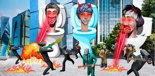 Scary Toilet Game Monster dop - Screenshot 1