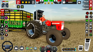 Drive Tractor: Farming Game 3D - Screenshot 1